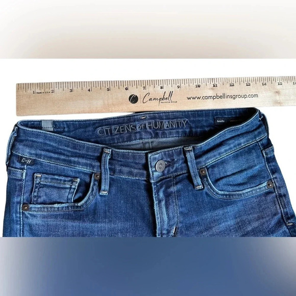 Citizens of Humanity Arielle Mid Rise Skinny Jeans Women’s Size 26 Raw Hem - Picture 4 of 12